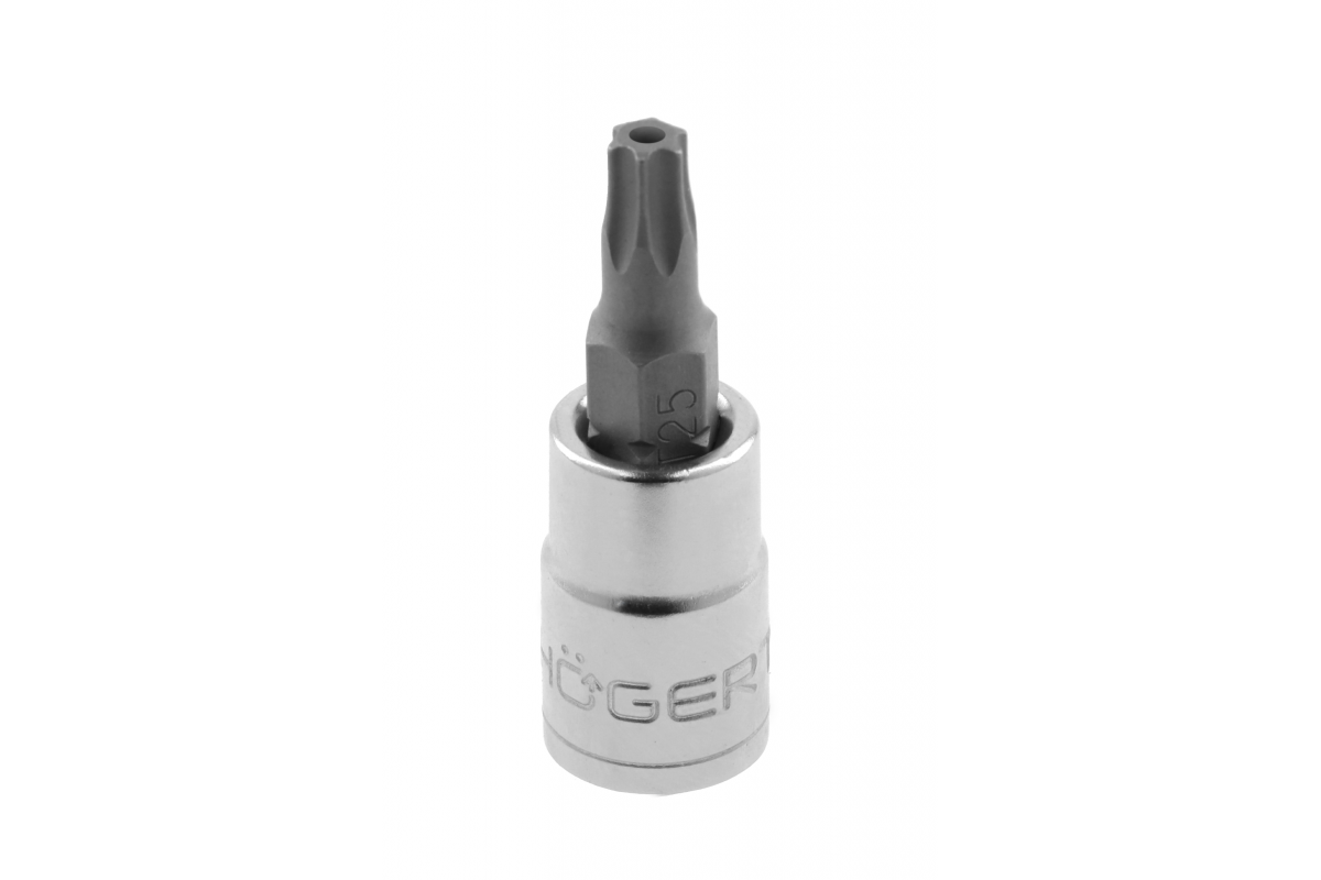Головка-біта Torx з отвором 7 мм 1/4 "