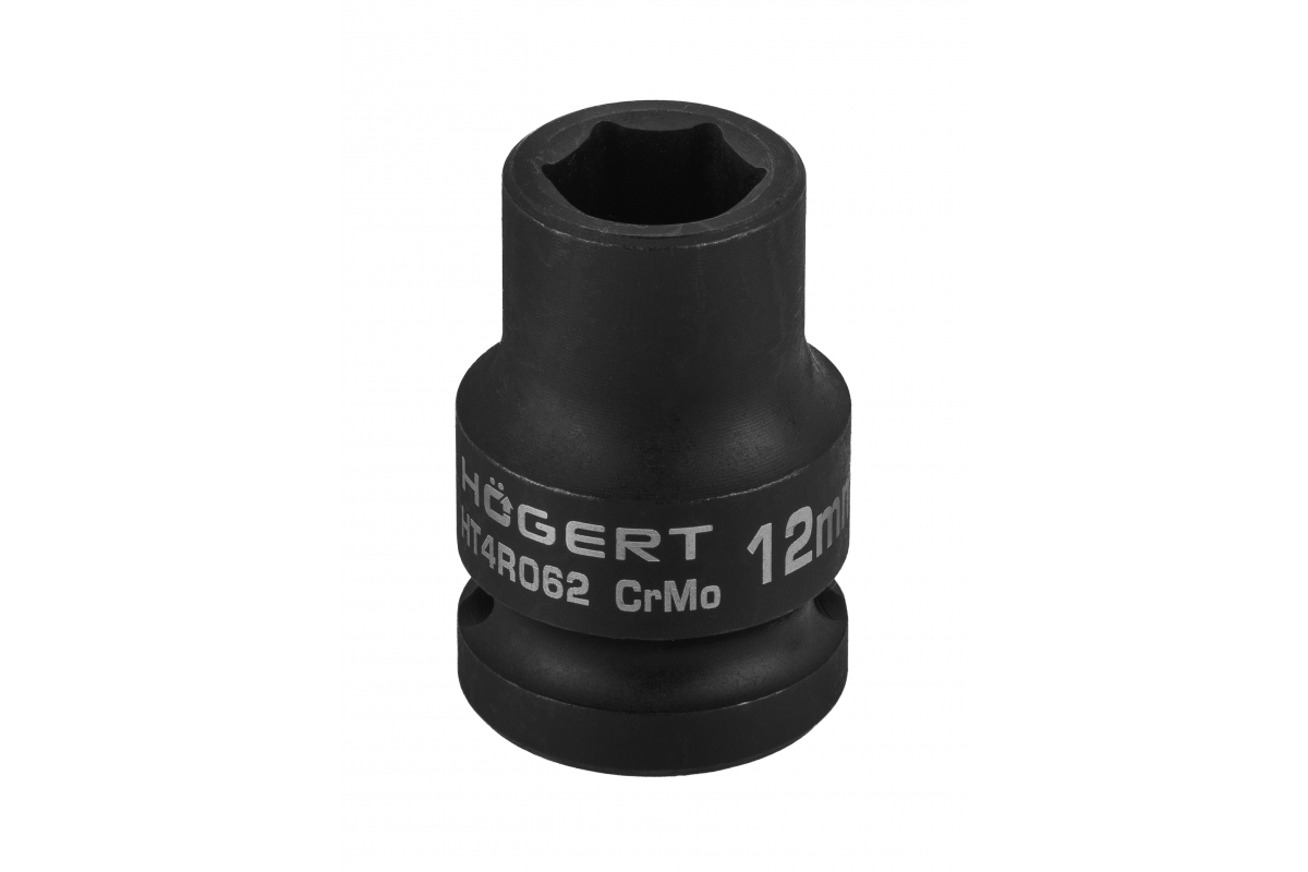 Головка торцевая ударная шестигранная 1/2", 12 мм, DIN 3121, CrMo